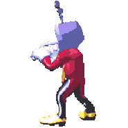 Kicking TV character