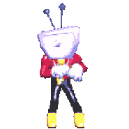 Dancing TV character